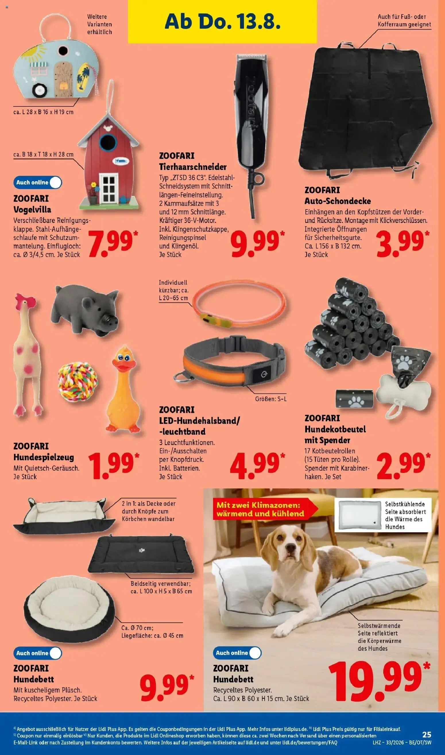 Lidl Prospekt Malchow (ab 10.08.2026) zum Blättern » Angebote | Seite: 47 | Produkte: Decke