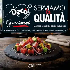 Anteprima del volantino Decò volantino Gourmet Sicilia valido a partire dal 30/06/2026