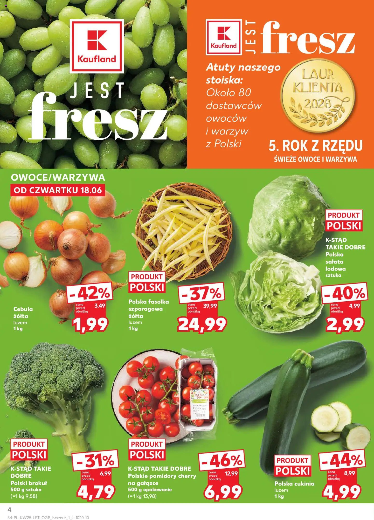 Kaufland Polsko leták od 18.06.2026 | Strana: 4