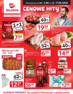 Pogląd oferty "Selgros cash&carry gazetka" - ważna od 02.06.2026