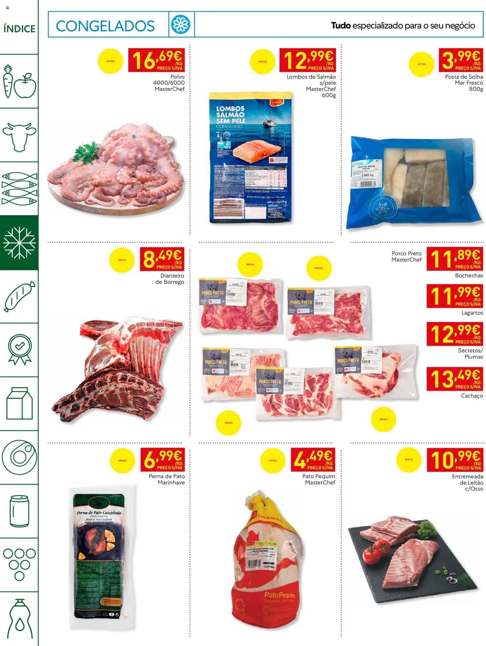 Recheio Horeca Madeira │ válido de 26.05.2026 | Página: 8 | Produtos: Polvo, Salmão