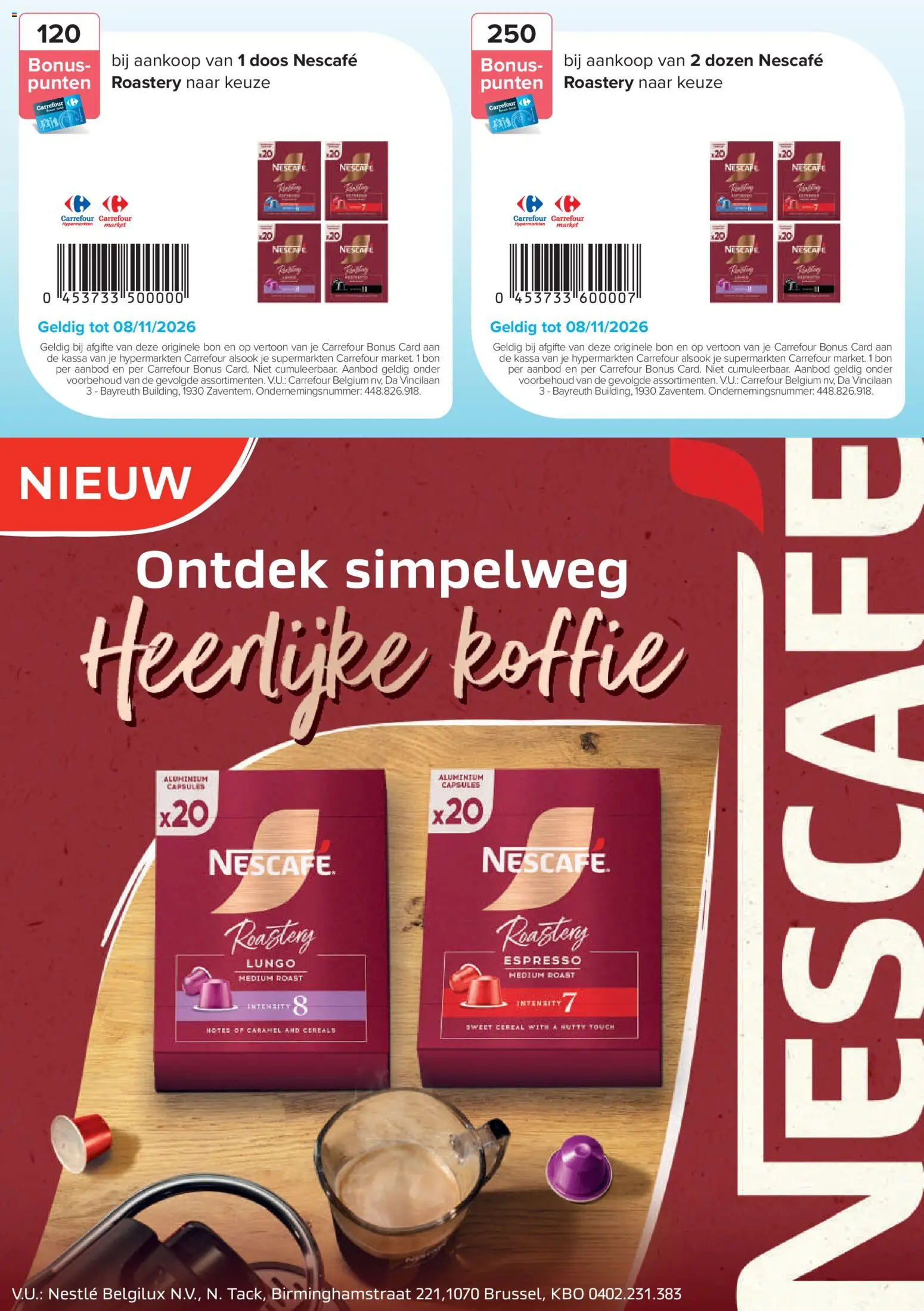 {H1} | Pagina: 3 | Producten: Capsules, Nescafe, Koffie