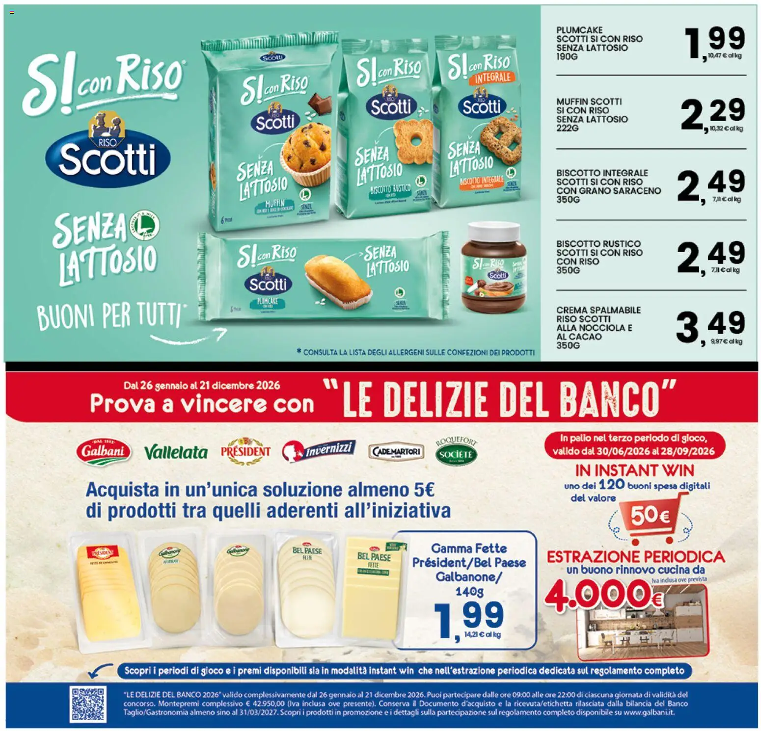 Volantino Interspar del 20/07/2026 | Pagina: 30 | Prodotti: Riso, Muffin, Plumcake, Bilancia
