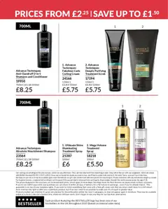 Preview of AVON - Offers valid from 01.05.2026 | Page: 204 | Products: Shampoo, Conditioner, Cream, Weight