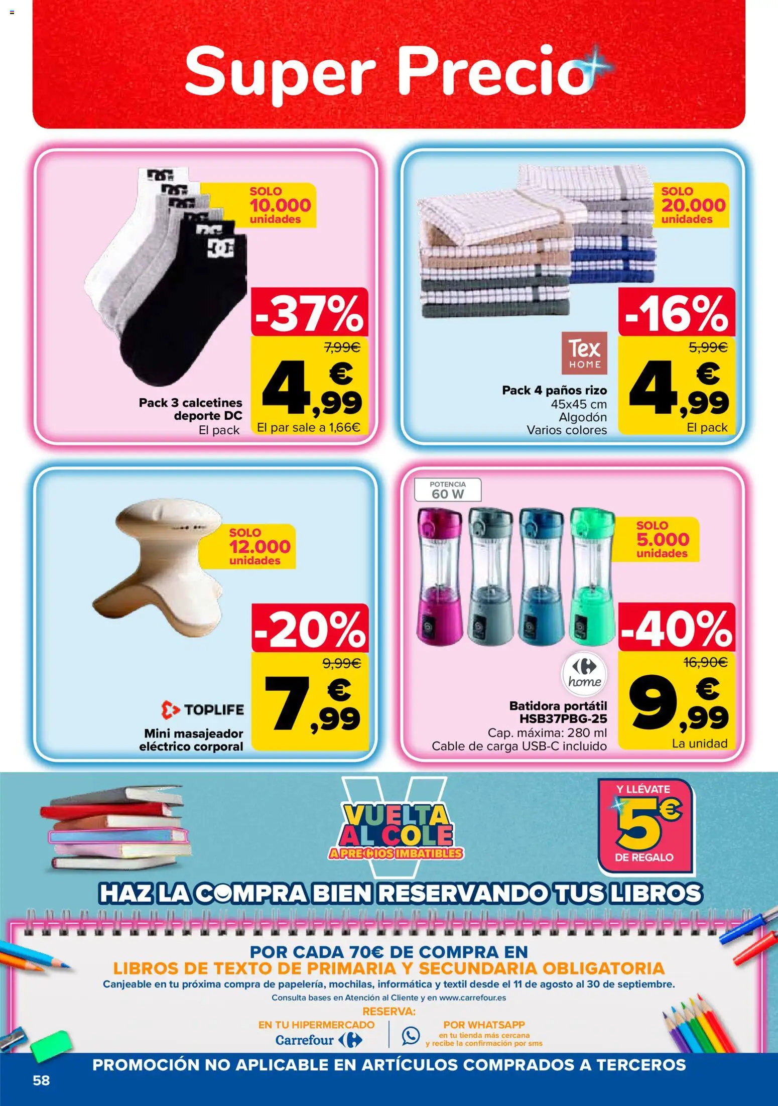 Carrefour folleto │ válido desde el 11/08/2026 | Página: 60