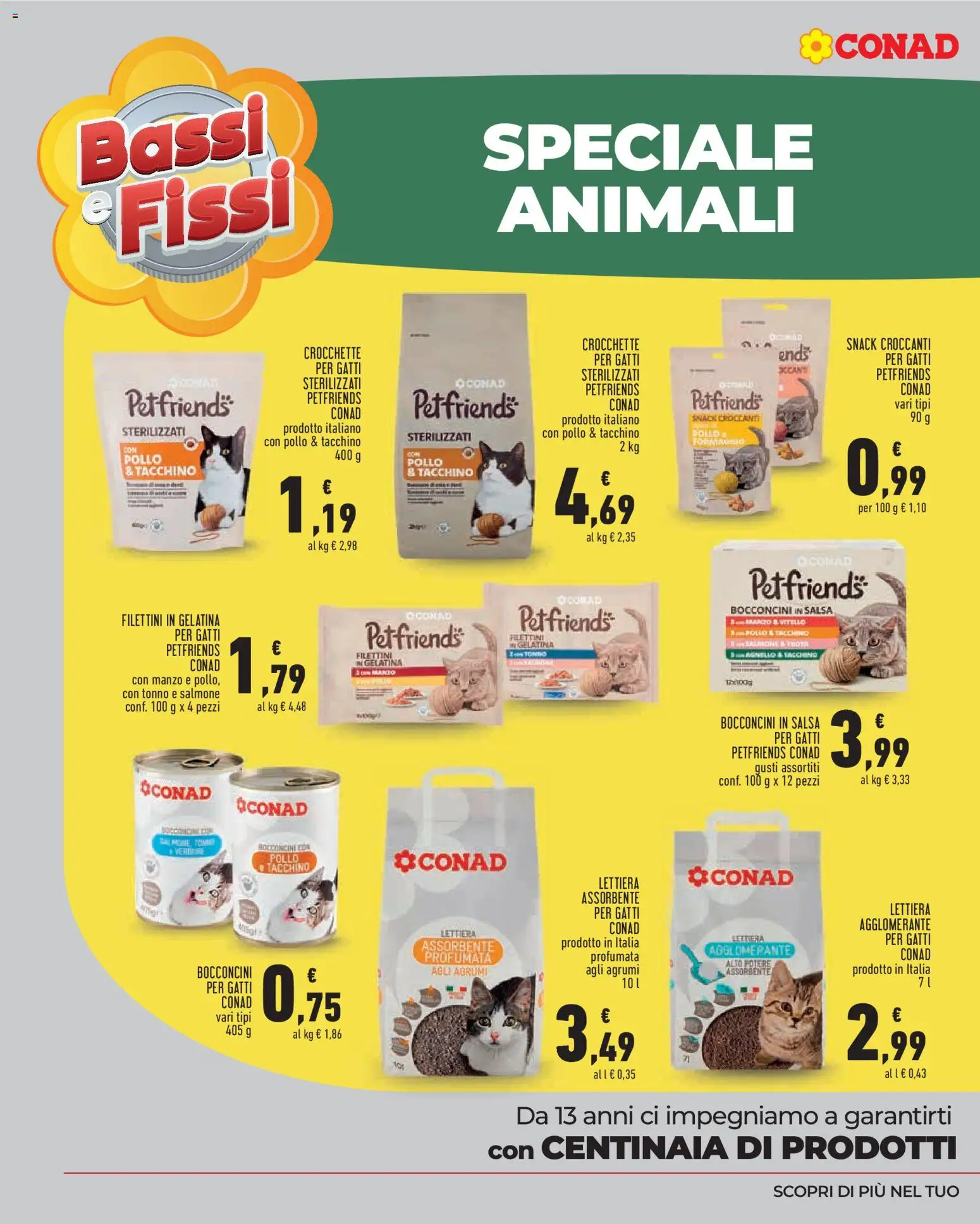 Volantino Conad del 05/08/2026 | Pagina: 4 | Prodotti: Salsa, Agrumi, Crocchette, Agnello