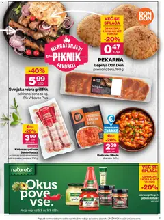 Mercator katalog akcije – veljaven od 03.09.2026 | Stran: 7 | Izdelki: Lepinja, Pekarna, Ajvar, Grill