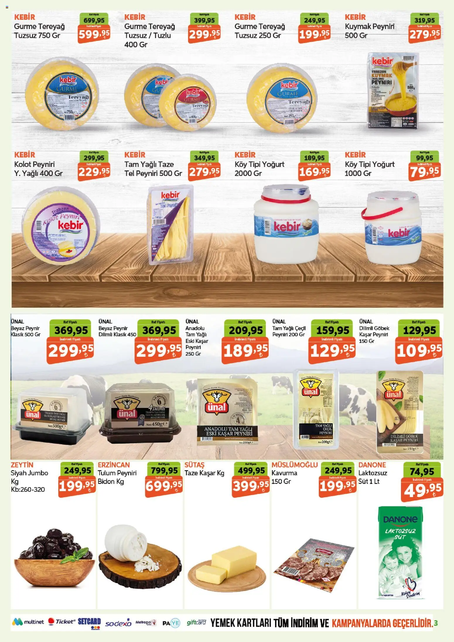 Biçen Market Katalog - 19 Ağustos 2026 tarihinden itibaren geçerlidir | Sayfa: 3 | Ürünler: Raf, Süt, Yoğurt, Tulum