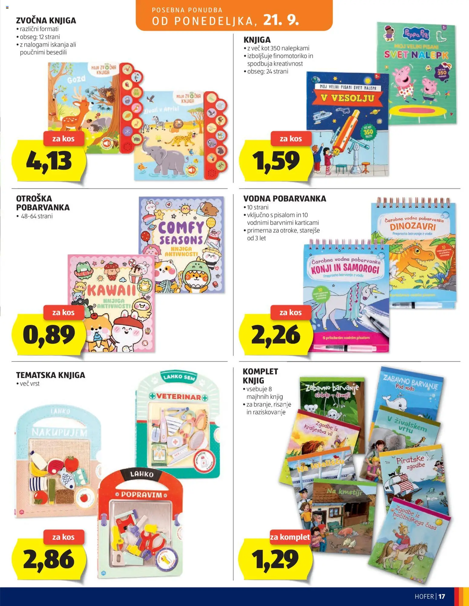 Novi Hofer katalog ponudbe – veljaven od 16.09.2026 | Stran: 17