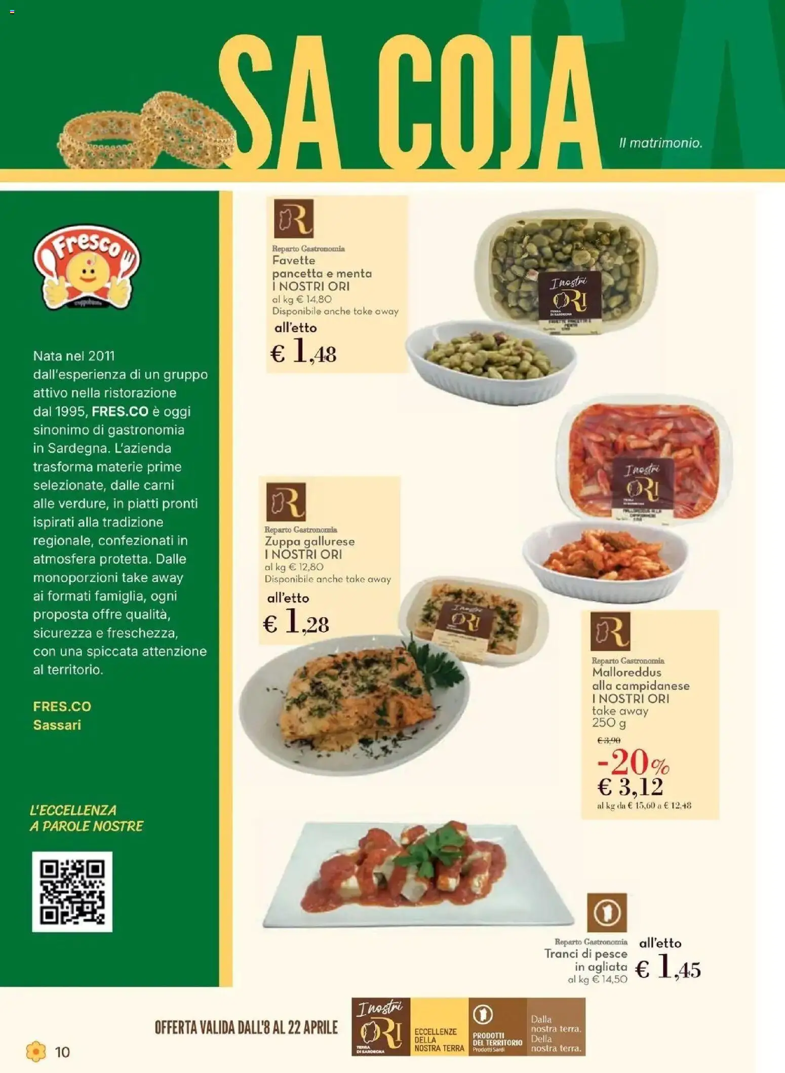 Volantino Spazio Conad del 08.04.2026 | Pagina: 10 | Prodotti: Pesce, Pancetta, Menta