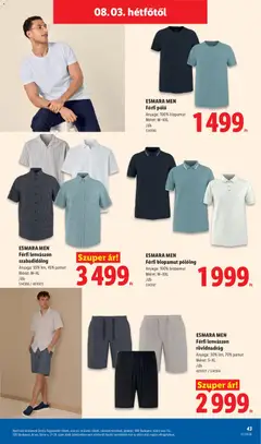 Lidl akciós újság - amely érvényes a következő dátumtól: 2026.07.30. | Oldal: 43