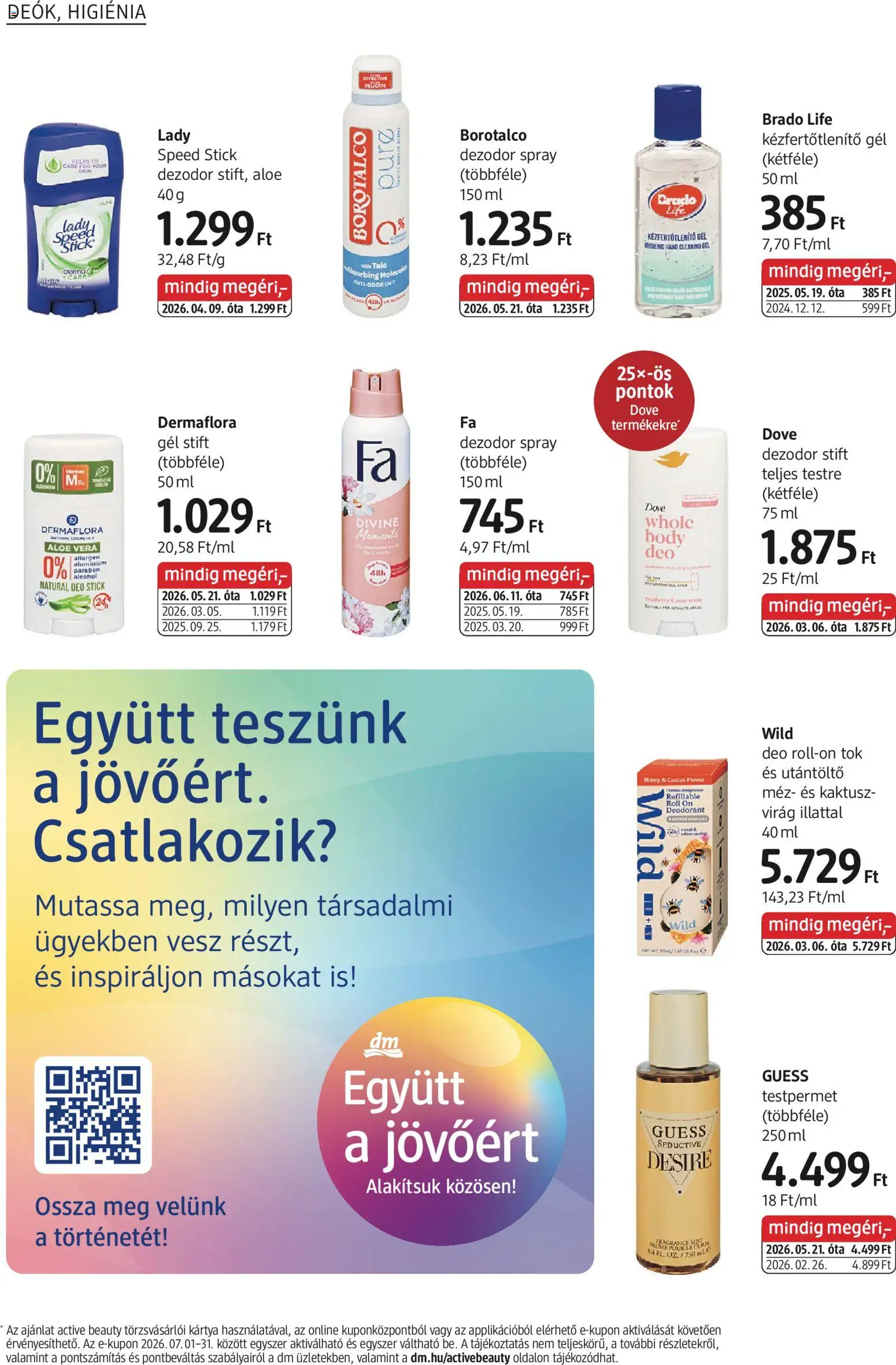 DM Drogerie Markt akciós ujság - amely érvényes a következő dátumtól: 2026.07.02. | Oldal: 12