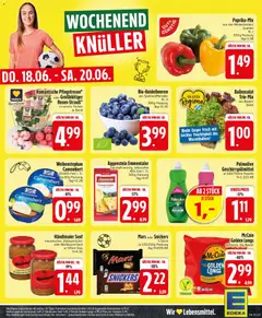 Edeka DE - DE Folder - Voorbeeld van een folder van Edeka DE, geldig van 15.06.2026 | Pagina: 27 | Producten: Mars, Snickers