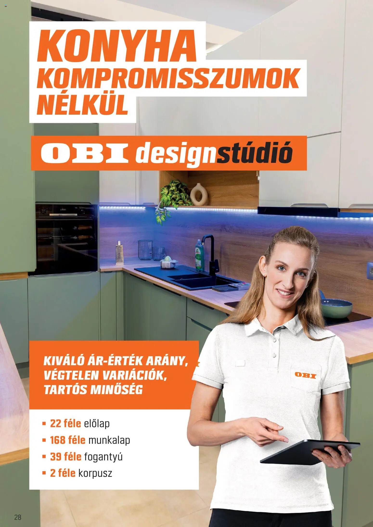 OBI akciós ujság - amely érvényes a következő dátumtól: 2026.08.04. | Oldal: 28