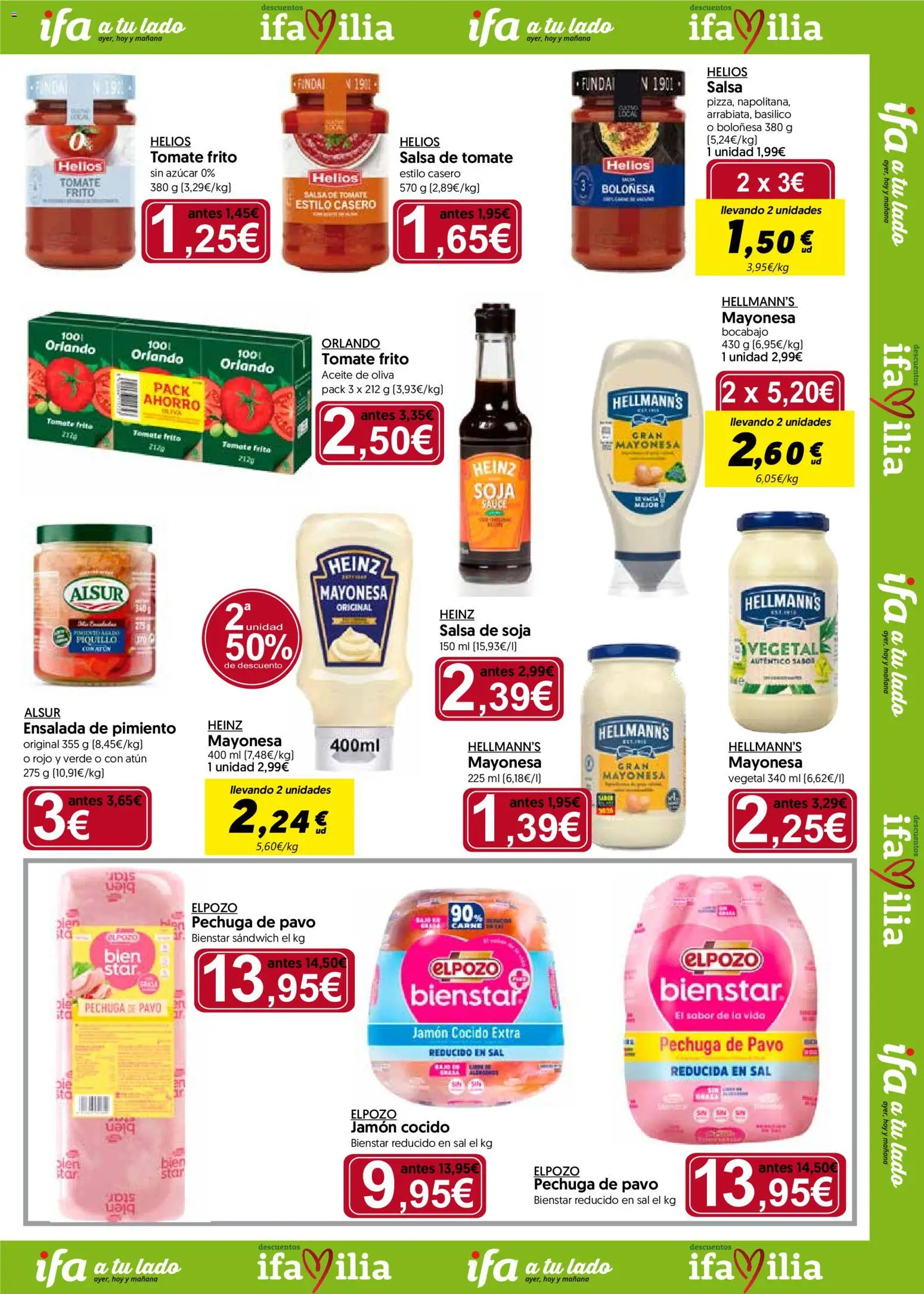 Hiper Usera folleto │ válido desde el 31/08/2026 | Página: 3 | Productos: Jamón, Aceite de oliva, Sal, Carne