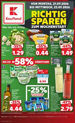 Kaufland Prospekt Geilenkirchen ab 21.09.2026 gültig