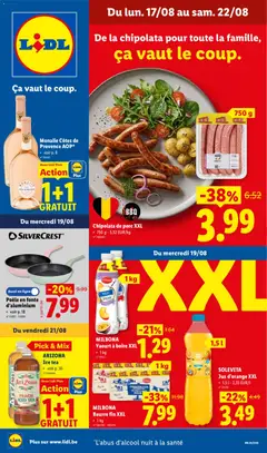 Lidl - Folder week 34 - Voorbeeld van een folder van Lidl, geldig van 17/08/2026