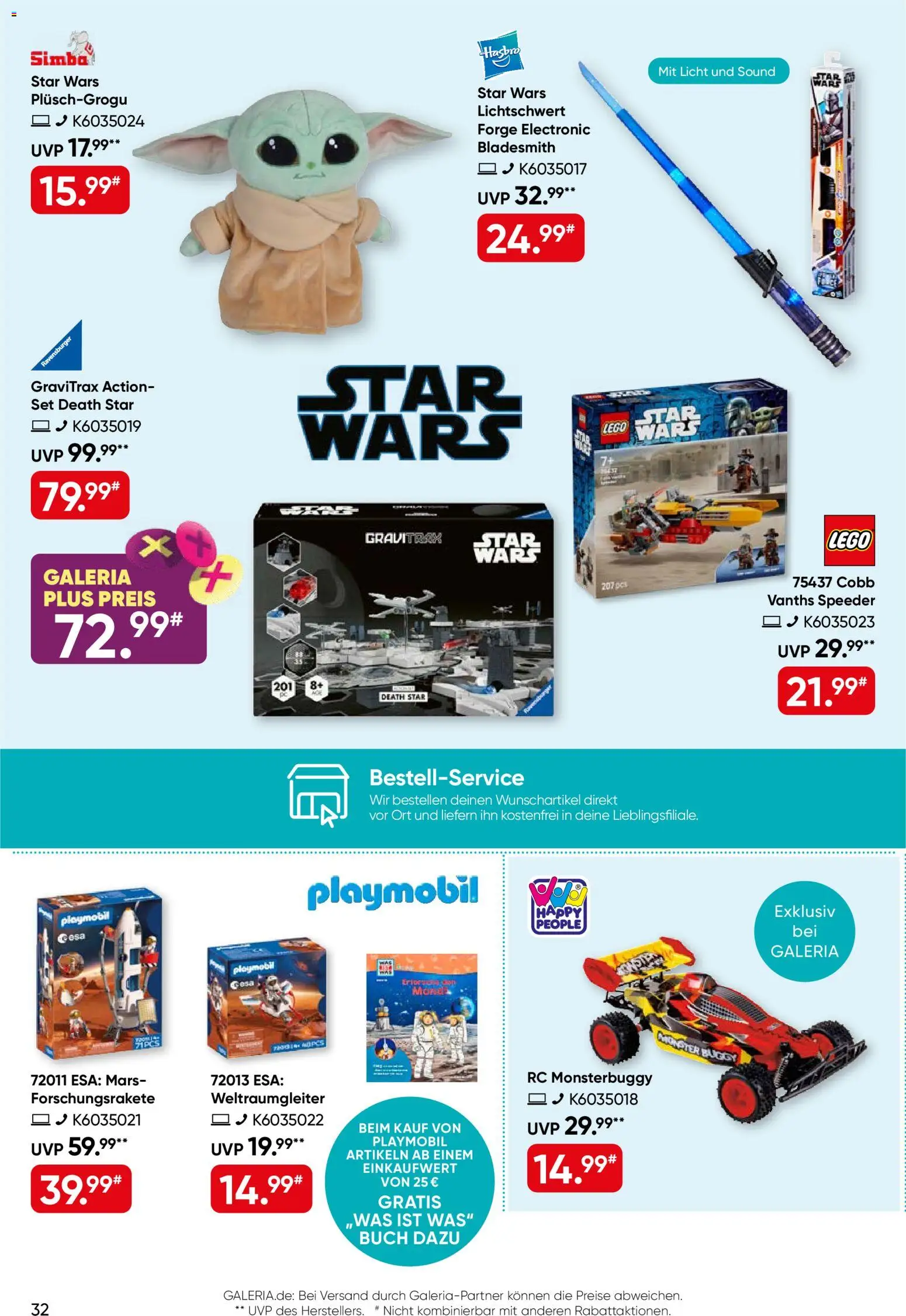 Galeria Karstadt Kaufhof Prospekt – gültig ab 27.05.2026 | Seite: 32 | Produkte: Mars