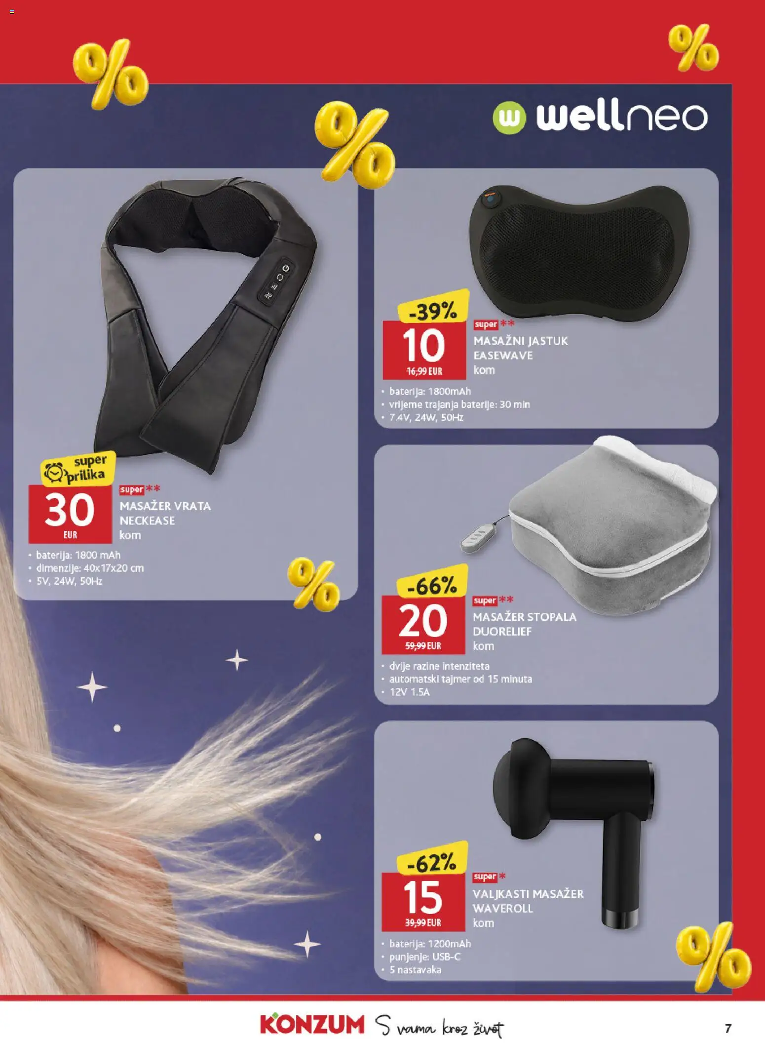 Konzum HR akciós ujság - amely érvényes a következő dátumtól: 2026.10.09. | Oldal: 7