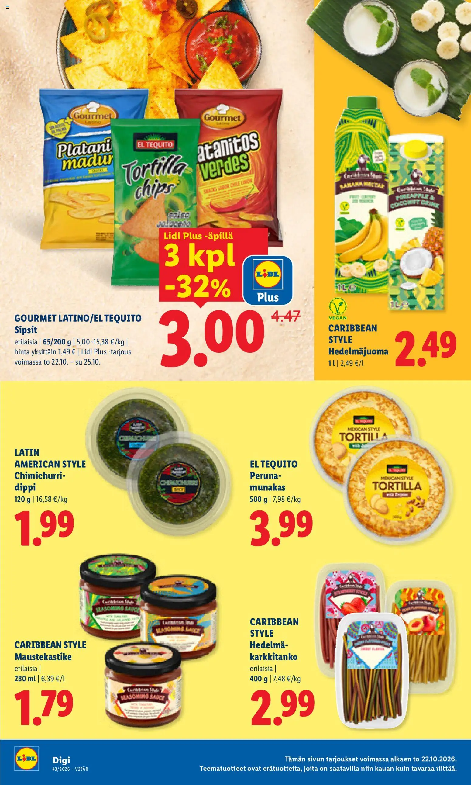 Lidl tarjoukset Helsinki – voimassa 22/10/2026 alkaen | Sivu: 15