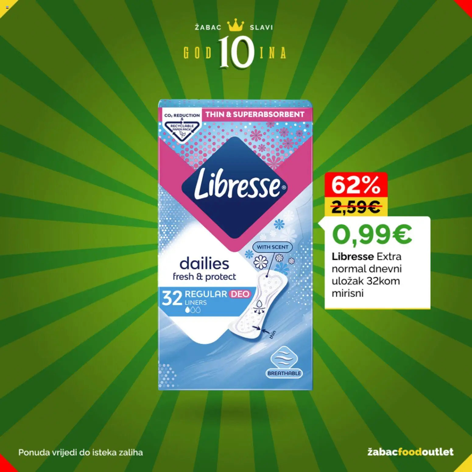 Žabac katalog | vrijedi od 01.06.2026 | Stranica: 45 | Proizvodi: Libresse
