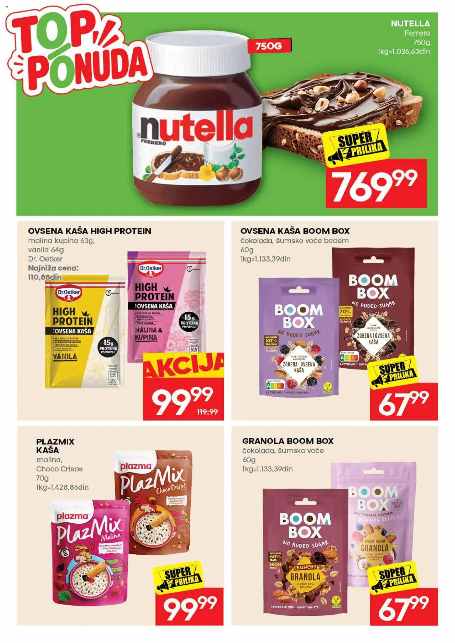 Idea katalog - važi od 31.08.2026 | Strana: 33 | Proizvode: Badem, Šumsko voće, Kupina, Vanila