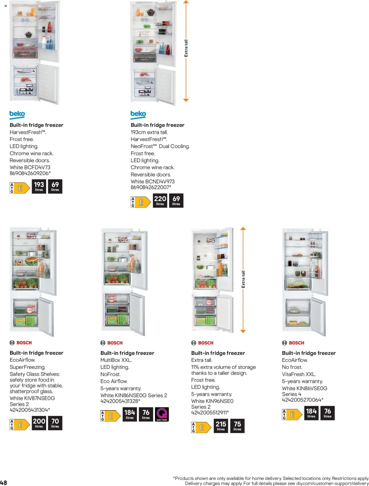 {H1} | Page: 48 | Products: Doors, Wine, Freezer