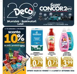 Anteprima del volantino Decò volantino Maxistore, Supermercati, Local Sicilia valido a partire dal 11/09/2026