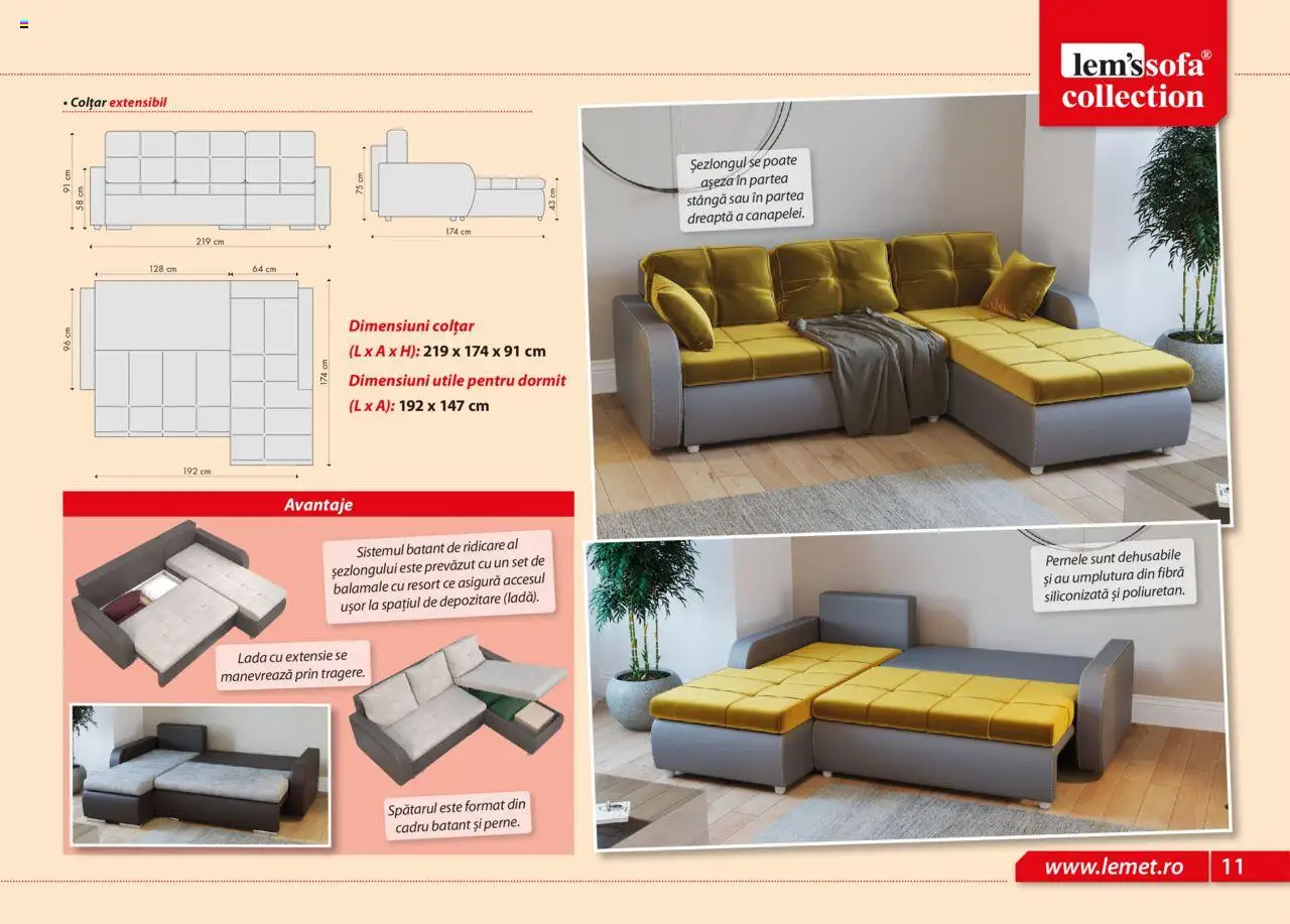 Noul catalog Lem’s – valabil de la 17.11.2023 | Pagină: 11 | Produse: Colțar