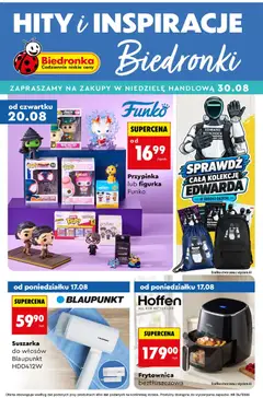 Pogląd oferty "Biedronka gazetka - Hity i inspiracje" - ważna od 17.08.2026