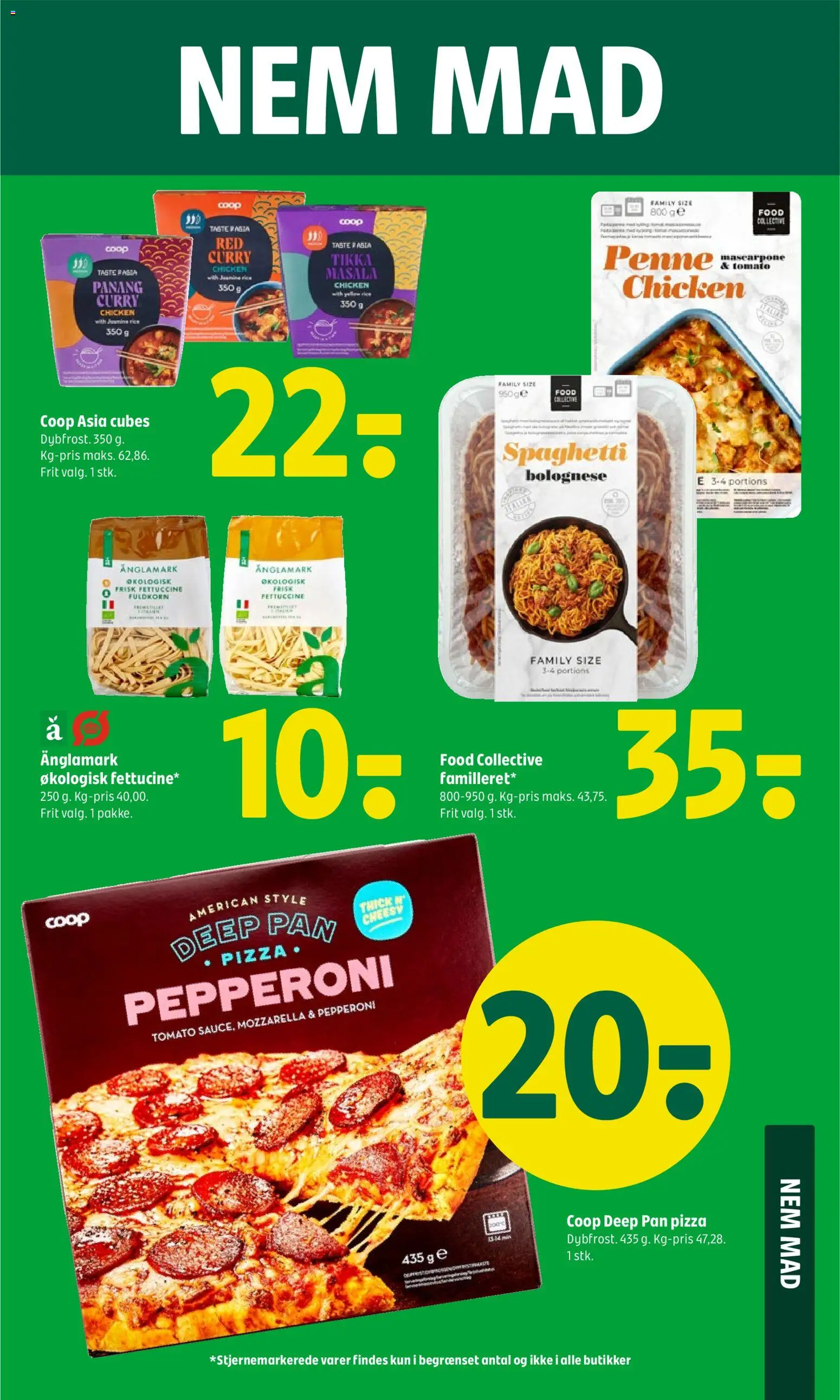 Coop 365 tilbudsavis – gyldig fra 21.05.2026 | Side: 16 | Produkter: Pizza, Spaghetti, Pasta, Mozzarella