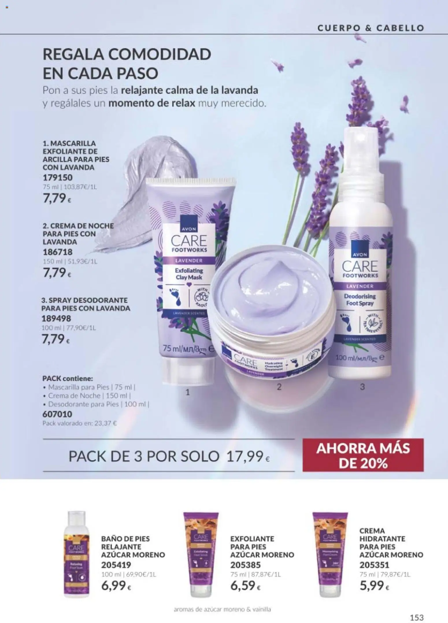 Catálogo AVON Black Friday │ válido desde el 01/11/2026 | Página: 153 | Productos: Desodorante, Crema, Vainilla, Crema de noche