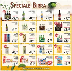 Anteprima del volantino Coal volantino valido a partire dal 18.06.2026 | Pagina: 14 | Prodotti: Tennent's, Pane, Birra, Birra Moretti