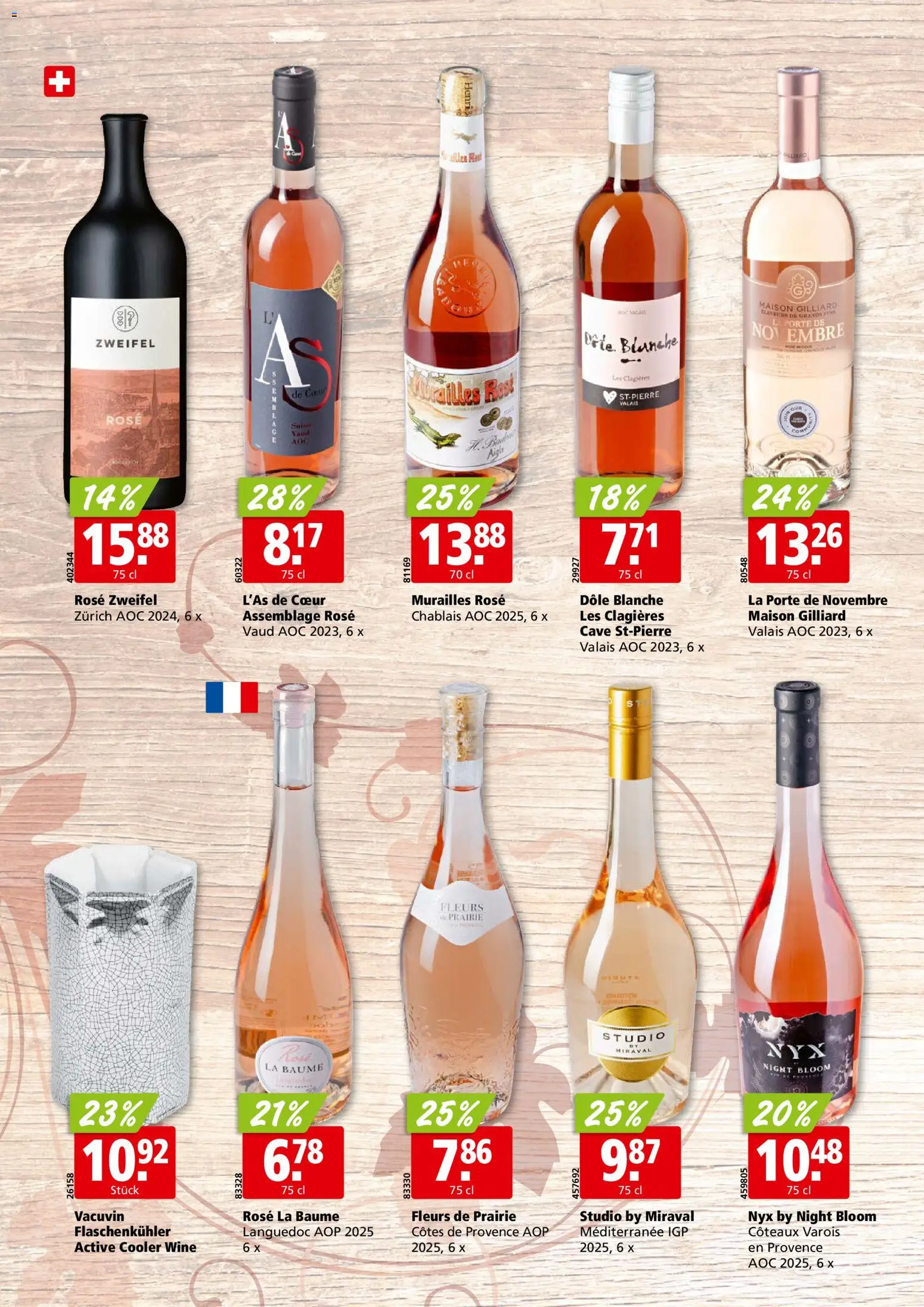 Aligro aktionen Weinfestival Schlieren, Gossau SG, Frauenfeld, Rapperswil-Jona, Sargans, Bern – gültig ab 25.05.2026 | Seite: 8 | Produkte: Modem