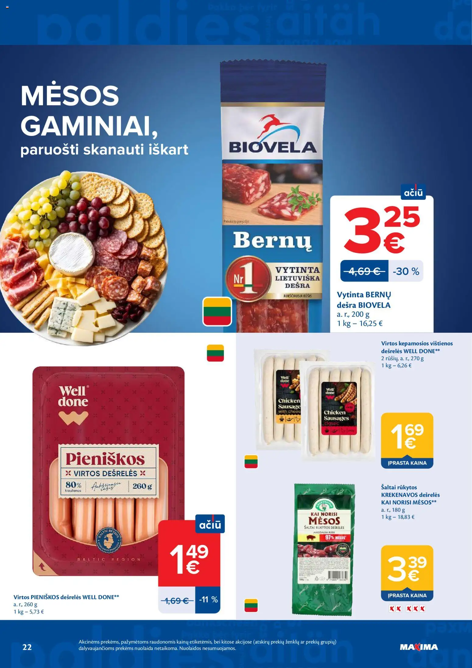 MAXIMA akcijos nuo 12.06.2026 | Puslapis: 22