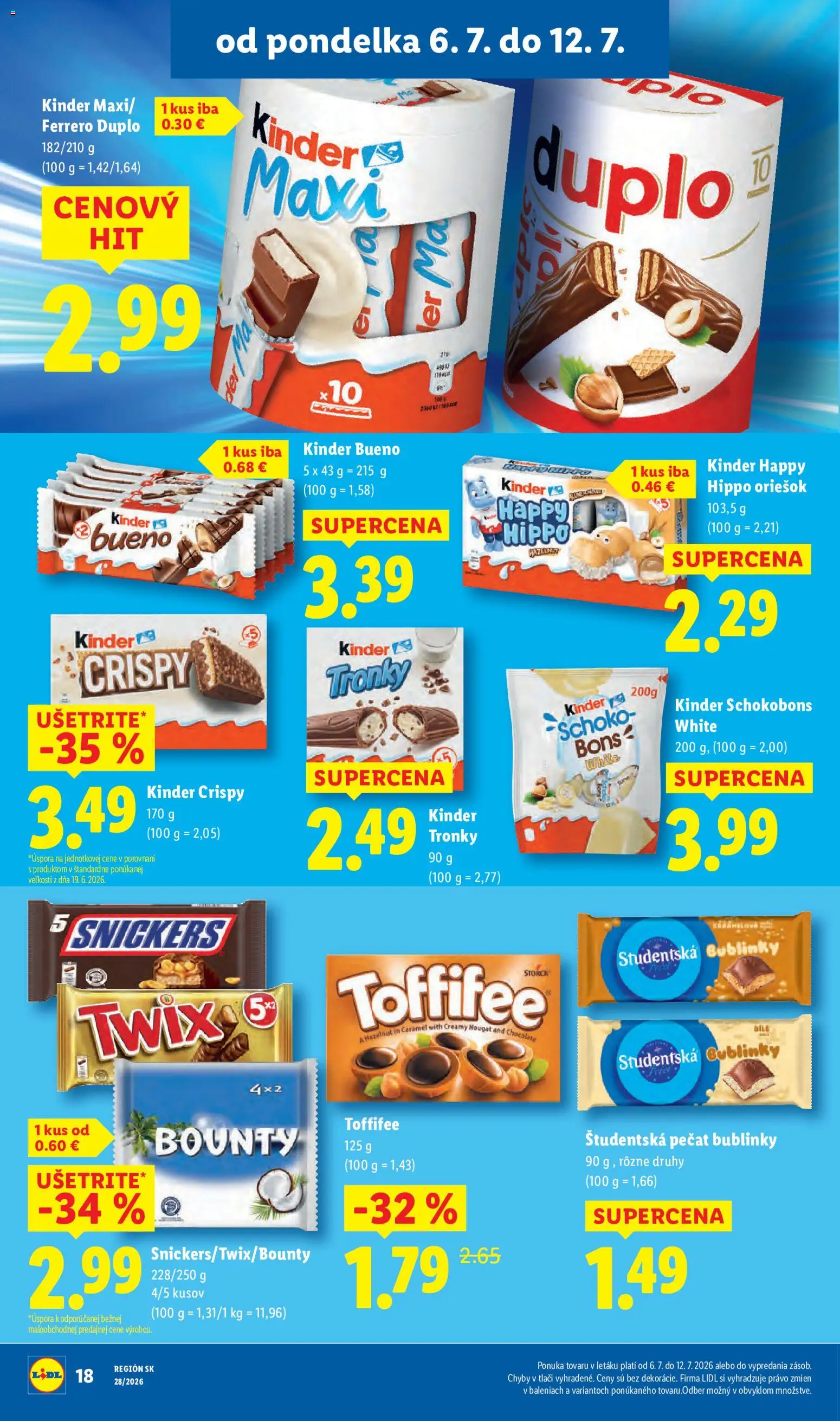 Nové Lidl akcie – leták je platný od 06.07.2026 | Strana: 28