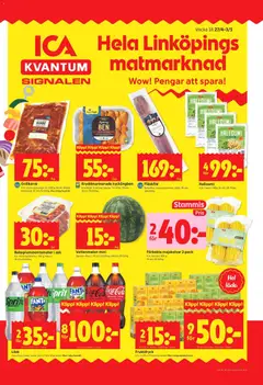 ICA Kvantum - Linköping - Förhandsvisning av reklamblad från butik ICA Kvantum aktuell från 27.04.2026
