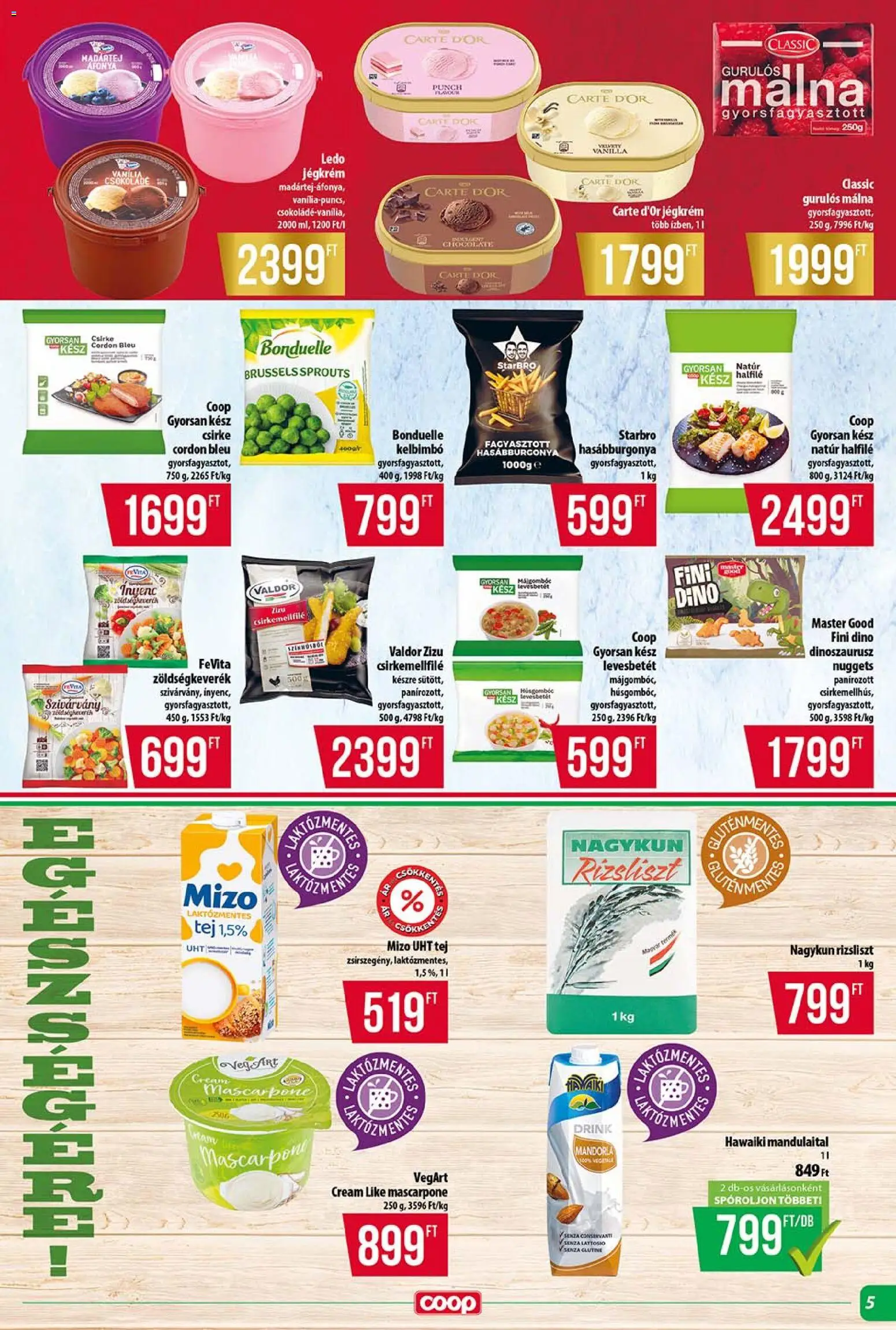 COOP akciós ujság - amely érvényes a következő dátumtól: 18.06.2026 | Oldal: 5