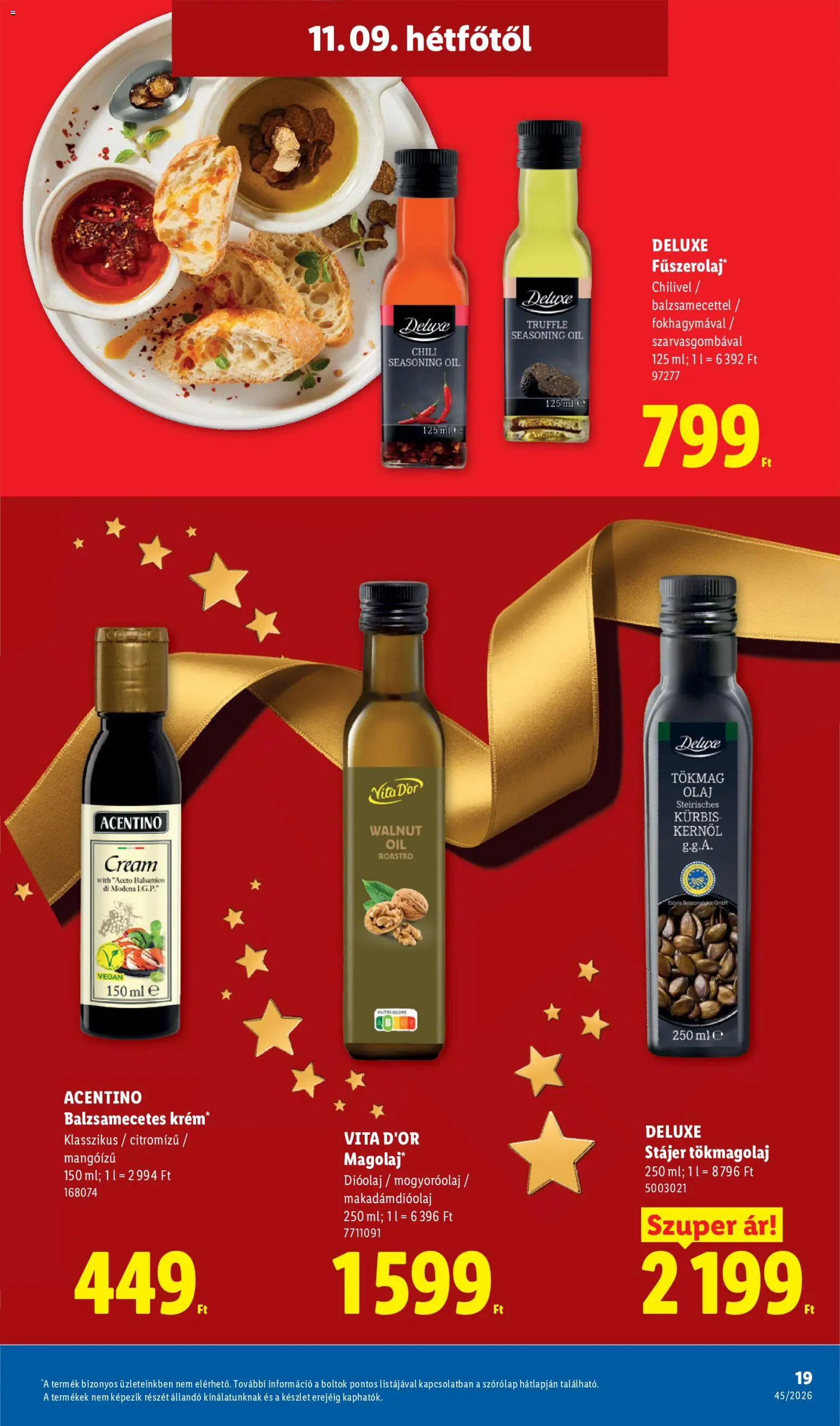 Lidl akciós ujság - amely érvényes a következő dátumtól: 2026.11.09. | Oldal: 19