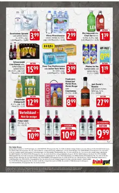 Edeka Prospekt Reutlingen ab 27.07.2026 gültig | Seite: 59 | Produkte: Jack Daniel's, Mineralwasser, Grand sud, Uhr