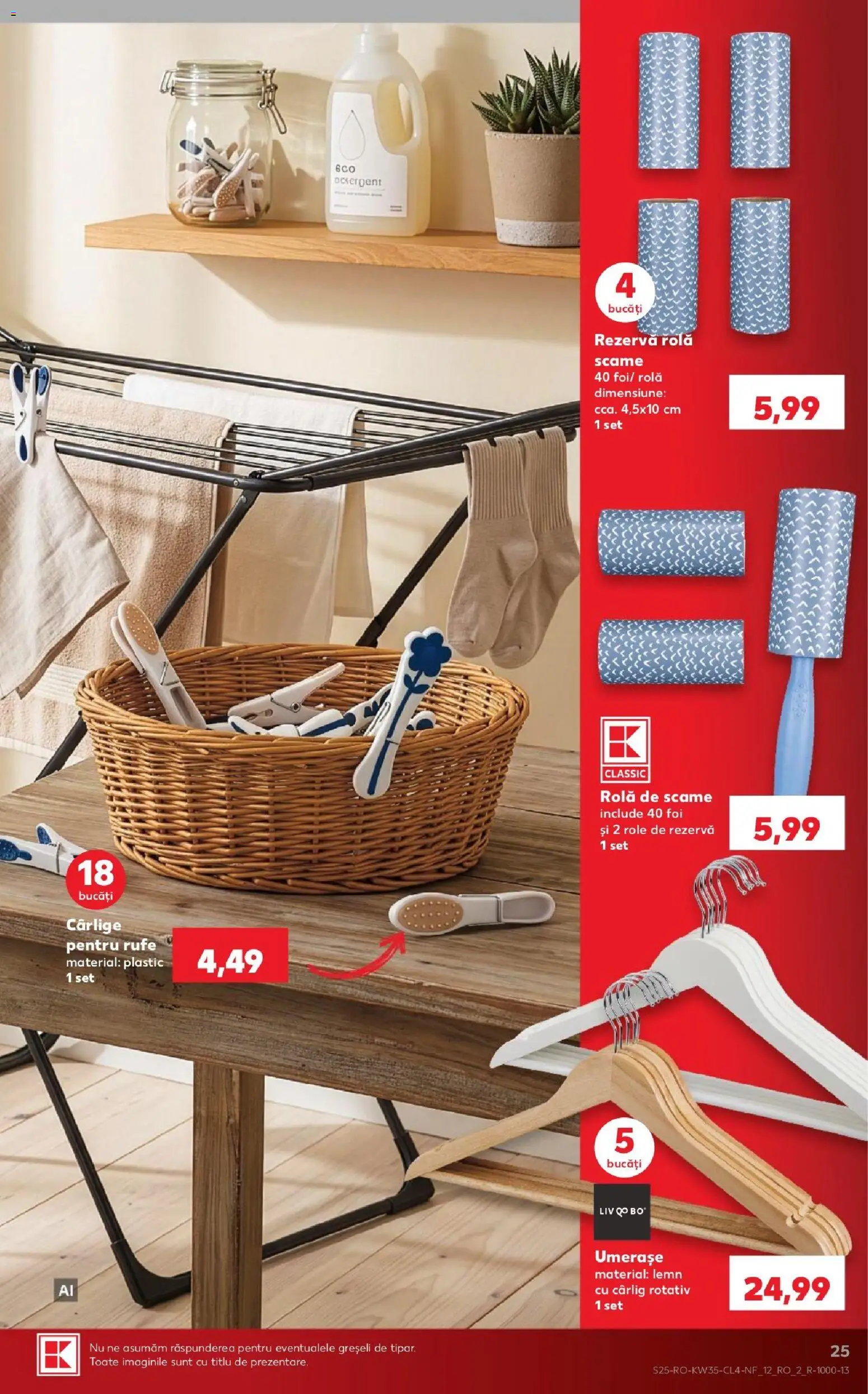 Noul catalog Kaufland – valabil de la 26.08.2026 | Pagină: 25 | Produse: Role
