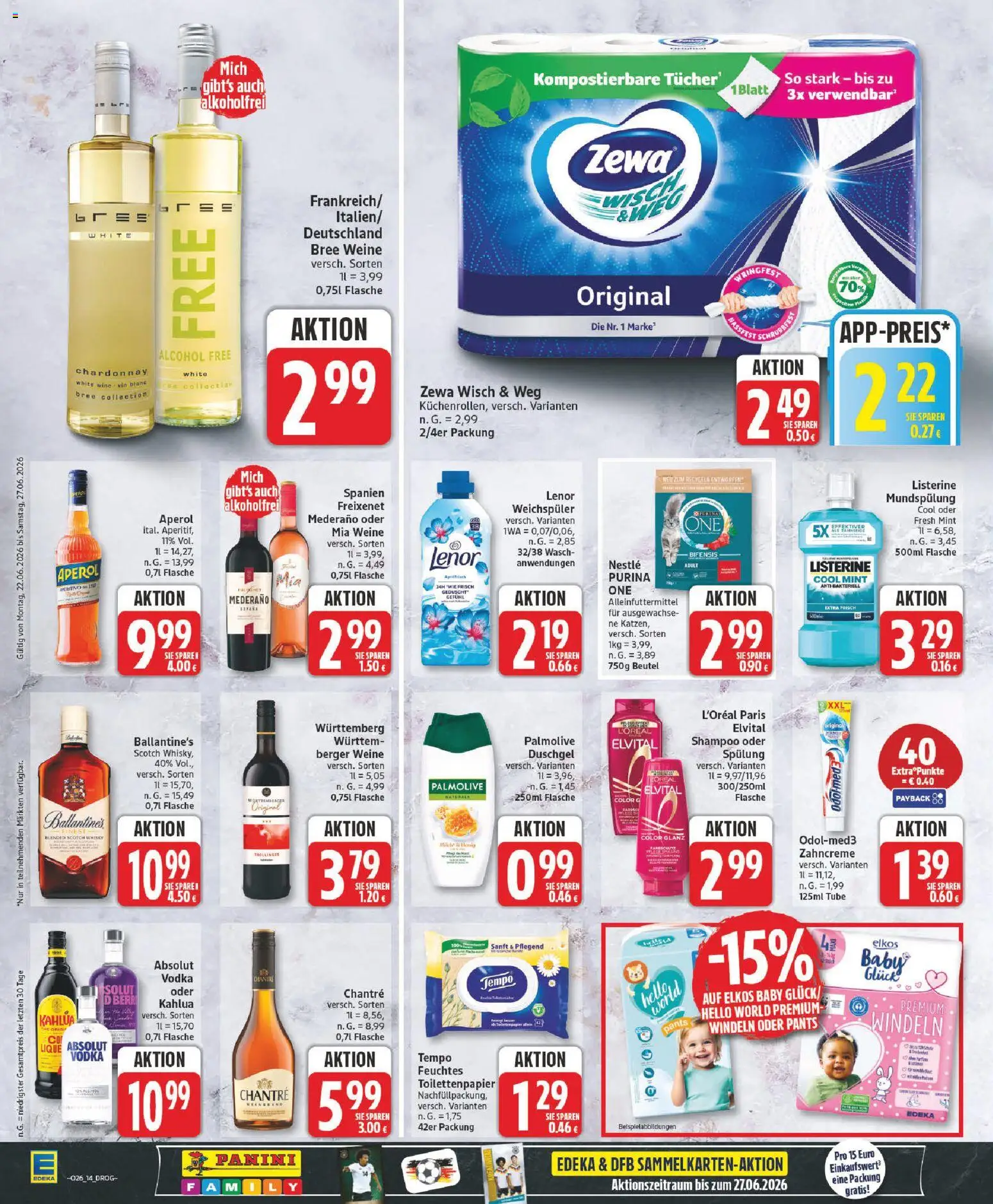 Edeka Prospekt | 22.06.2026 | Wie erhält man einen begrenzten Rabatt? | Deutschland