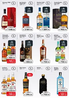 Náhled letáku Travel Free leták od 10.07.2026 | Strana: 2 | Produkty: Gin Bombay, Jameson, Whisky, London dry gin