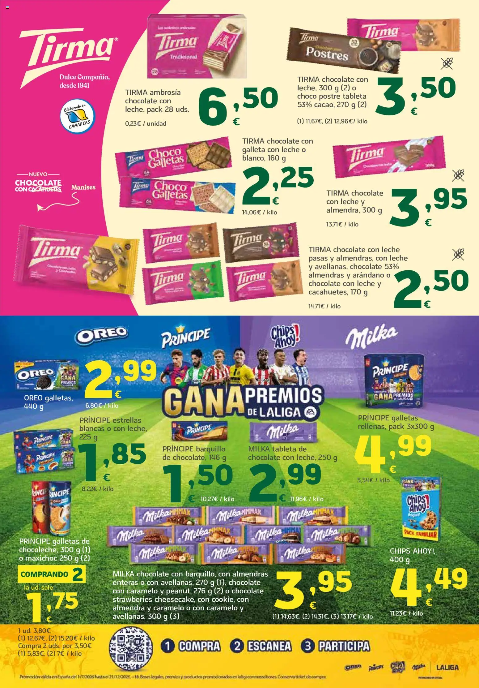 HiperDino folleto │ válido desde el 24/09/2026 | Página: 20 | Productos: Dulce, Oreo, Tableta, Pasas