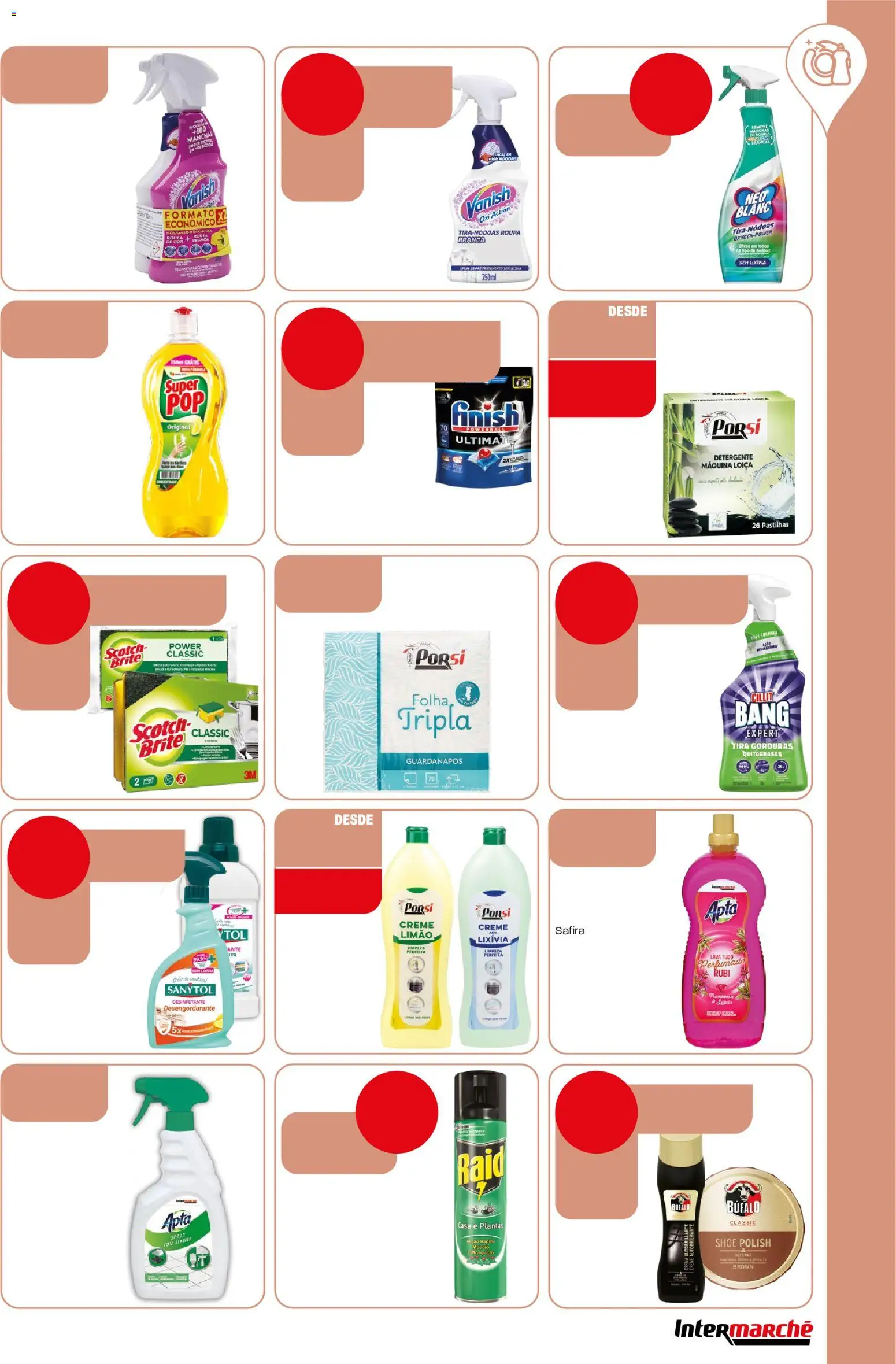 Intermarché Folheto Contact │ válido de 28.05.2026 | Página: 27 | Produtos: Guardanapos, Detergente, Creme