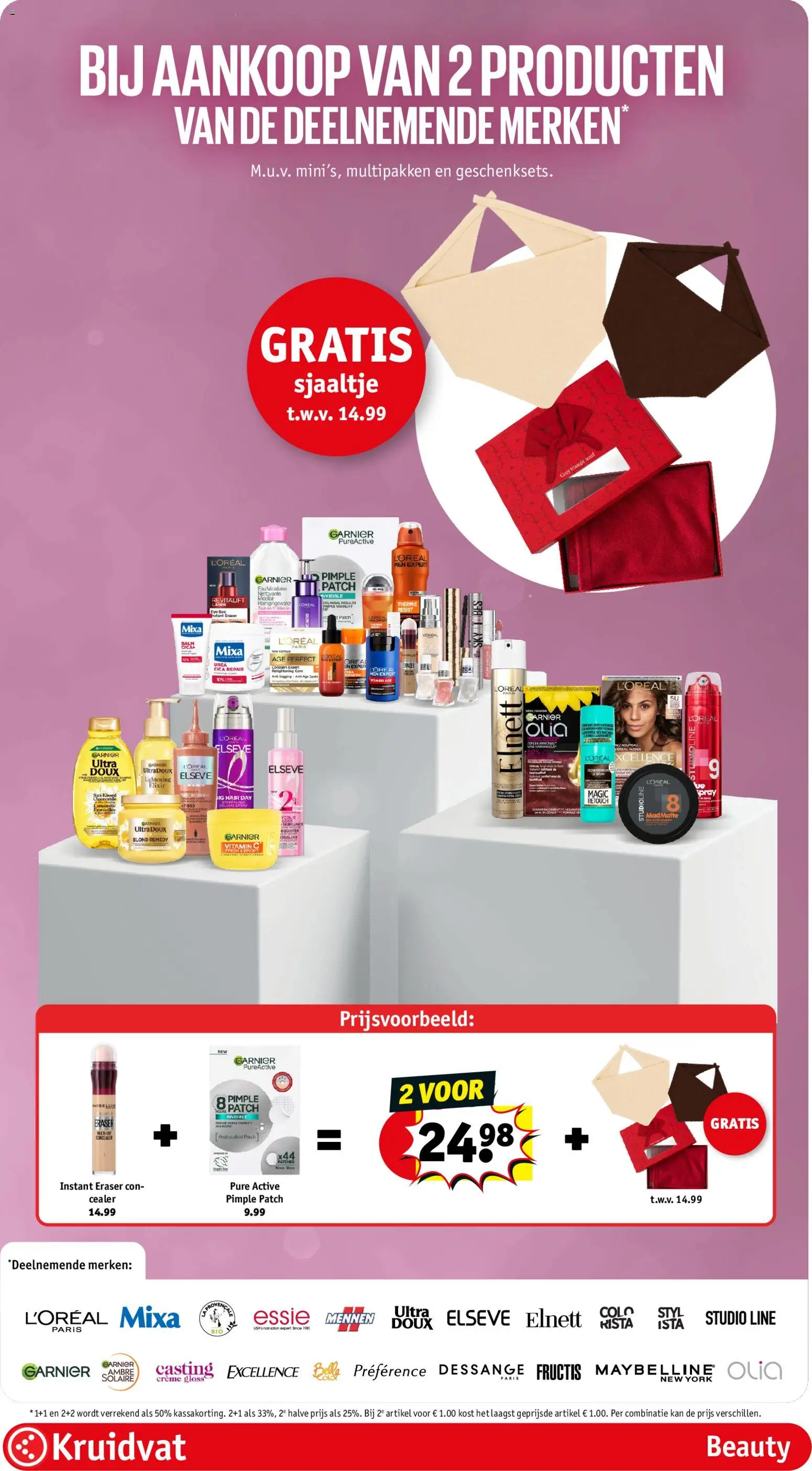 {H1} | Pagina: 8 | Producten: Sjaaltje, Concealer, Crème, Kan