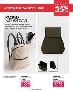 Avon specials catalogue – valid from 19/06/2026 | Page: 25 | Products: Backpack