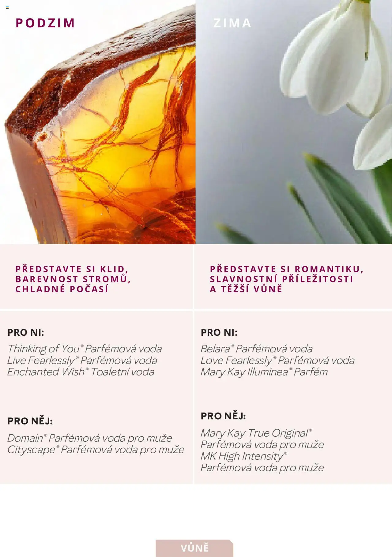 Mary Kay katalog vůní od 07.12.2024 | Strana: 9 | Produkty: Voda, Parfém, Toaletní voda