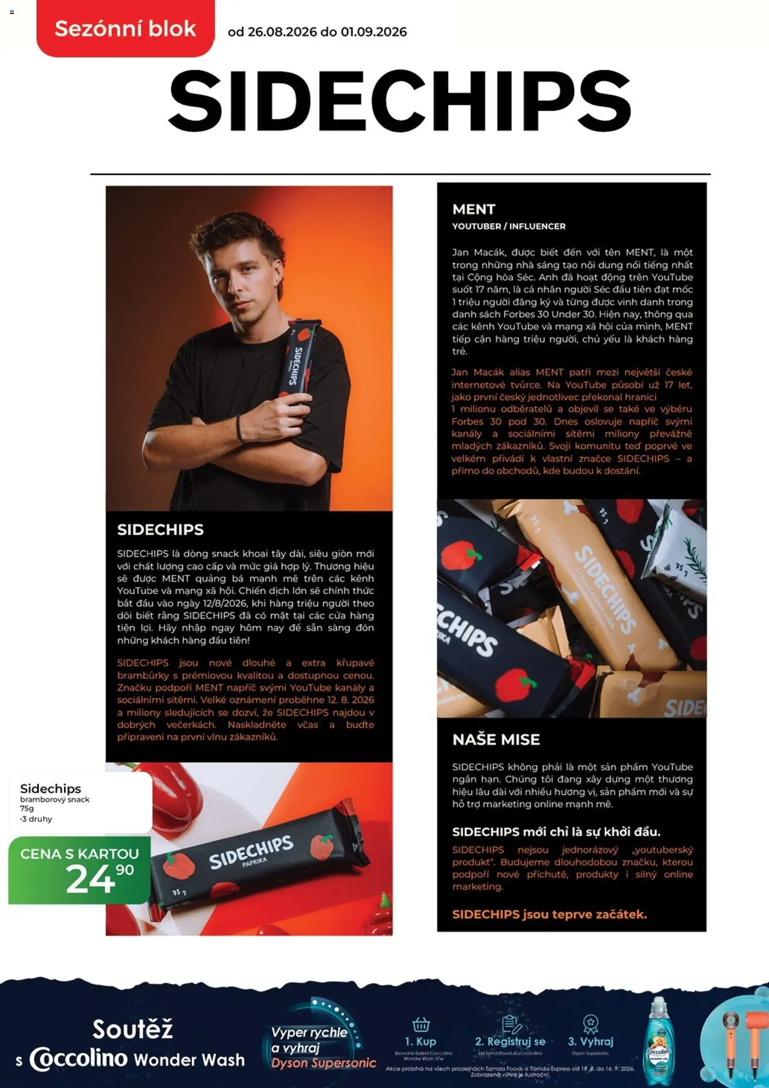Tamda Foods leták od 26.08.2026 | Strana: 2 | Produkty: Bramburky, Coccolino, Blok, Paprika