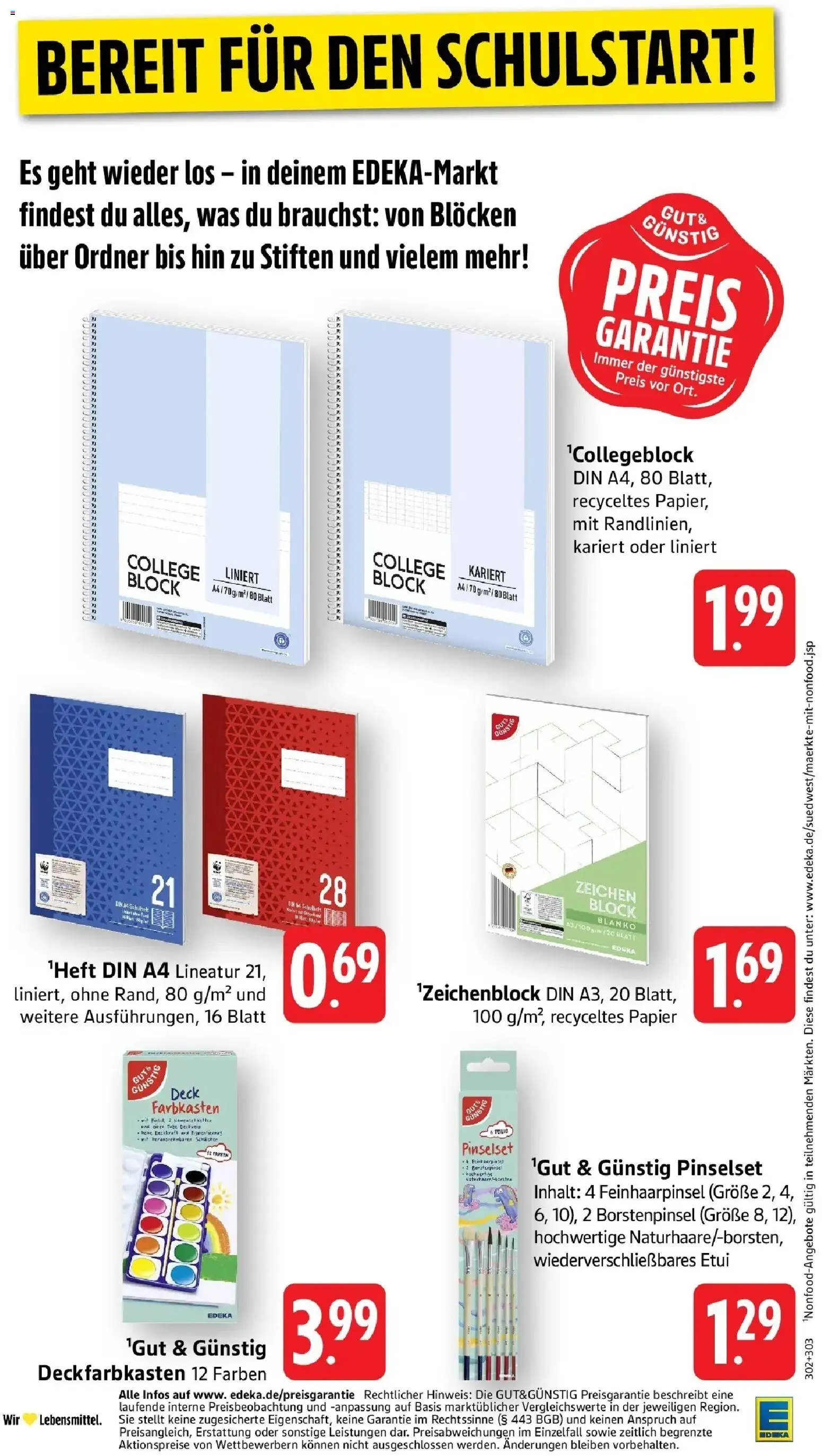 Edeka Prospekt Donaueschingen (ab 14.09.2026) » Angebote Online | Seite: 42